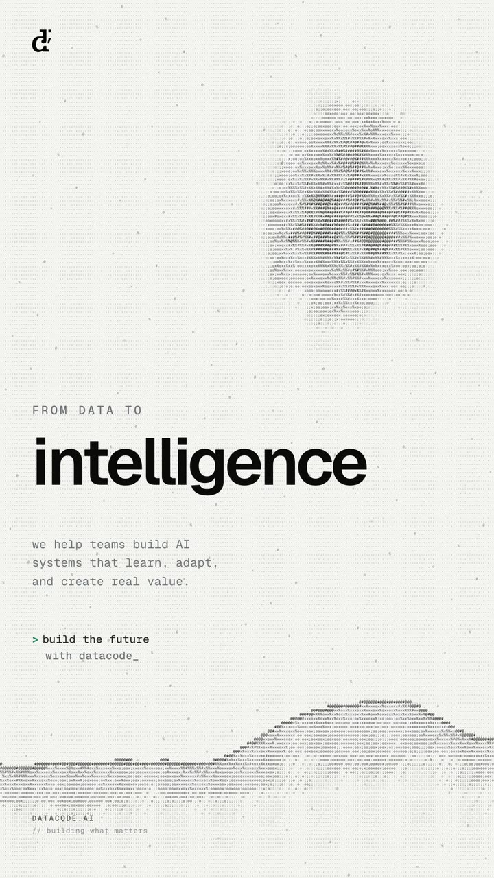 datacode — data to intelligence: a portrait emerges from ASCII noise